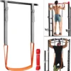 1-teiliges Pull-up-Power-Band mit horizontaler Stange, verstellbares Trainingsunterstützungsband, elastisches Band, Heimfitness für Männer und Frauen im Innenbereich