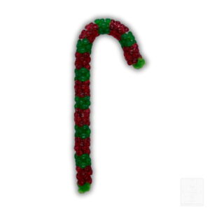 Zuckerstangen-Anhänger Rot-Grün