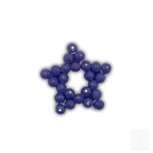 Perlenstern Anhänger Blau