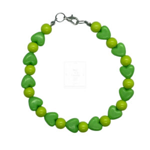 Herzarmband Grün