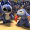 Neue al Disney Stitch Fluffy Adventure Series Blind Box Stitch Beflockte Puppe Mini Puppe Mystery Box Schreibtisch Dekoration Geschenke Spielzeug 5