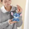 al Disney Stich Cartoon Kawaii Puppe Paar Tasche Kleine Anhänger Plüsch Spielzeug Tuch Puppe Schlüsselbund Puppe Anhänger Freundin Geschenk 3