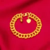 Kinderarmband aus 24-karätigem Gold mit breitem Band | AU999 Pure Gold, dickes Band mit mattem Finish, verstellbarem Verschluss, sicher und elegant