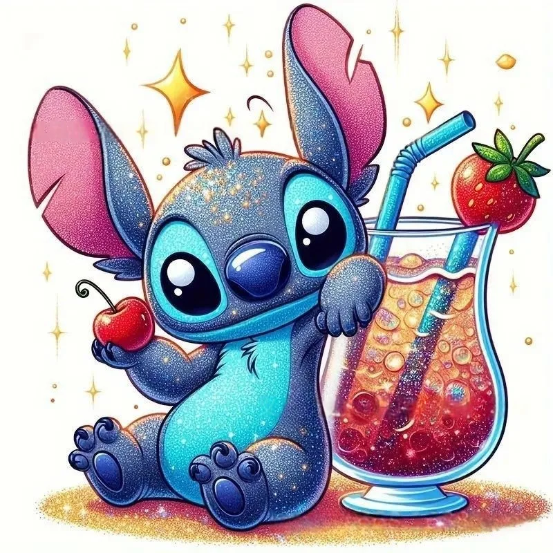 30x30 Kind Diamant Malerei Stich Halbfertiges Produkt Keine rahmenlose Kinderversion für Kinder Kunst Handwerk Projekt DIY 4