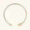 OXTAO vergoldeter 18 Karat weißer Moissanit-Armreif, Damenschmuck, 925er Silber, klassischer Armreif, Lünetten-Set, Armband, Jahrestagsgeschenke 5