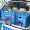Anime Stitch Kofferraum-Aufbewahrungsbox, Outdoor, Camping, Cartoon-Muster, multifunktional, große Kapazität, faltbar, tragbar, Aufbewahrung 1