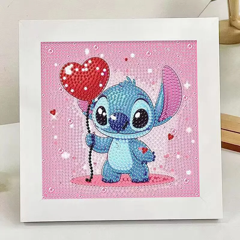 18*18cm 5D Cartoon Diamant Malerei Stich Kleben Volle Bohrer Sticken Raum Dekoration Zeichnen Handarbeit Halbzeuge 3