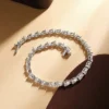 3*5mm Birnenschliff Alle Moissanit Diamant Tennis Armband für Frauen S925 Silber vergoldet Weißgold Wassertropfen Form Schmuck mit GRA