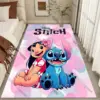 Niedlicher Stitch Cartoon-Teppich! Schlafzimmer-Bodenmatte, Wohnzimmer-Bettvorleger, Rutschfeste Exquisite Heimdekoration, Langlebiger Maschinenwaschbarer Teppich 5