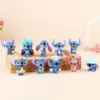Hot Stitch Figur Spielzeug Set Anime Stitch Action Figuren Weihnachtsgeschenk und Puppen mit Aufbewahrungstasche Versorgung Dekoration Spielzeug 4