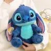 Hochwertige 100 % echte Disney 11 Arten Lilo & Stitch Stitch Angel Cartoon Plüschtier Puppe Kinder Spielzeug Geburtstag Weihnachtsgeschenk 5