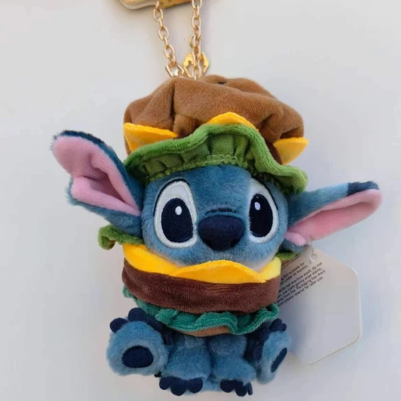 al Disney Kawaii Stitch Angie Plüschtier Schlüsselanhänger Niedlicher Stitch Angel Plüschtiere Schlüsselanhänger Kawaii Peluche Puppen Anhänger Geschenk Kinder 5