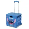 Anime Stitch Kofferraum-Aufbewahrungsbox, Outdoor, Camping, Cartoon-Muster, multifunktional, große Kapazität, faltbar, tragbar, Aufbewahrung