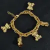 Dubai Luxus 18K vergoldet Hip Hop Armband für Frauen Hochzeit Verlobung Party Alltagskleidung Armband Charms Schmuck Geschenk 4