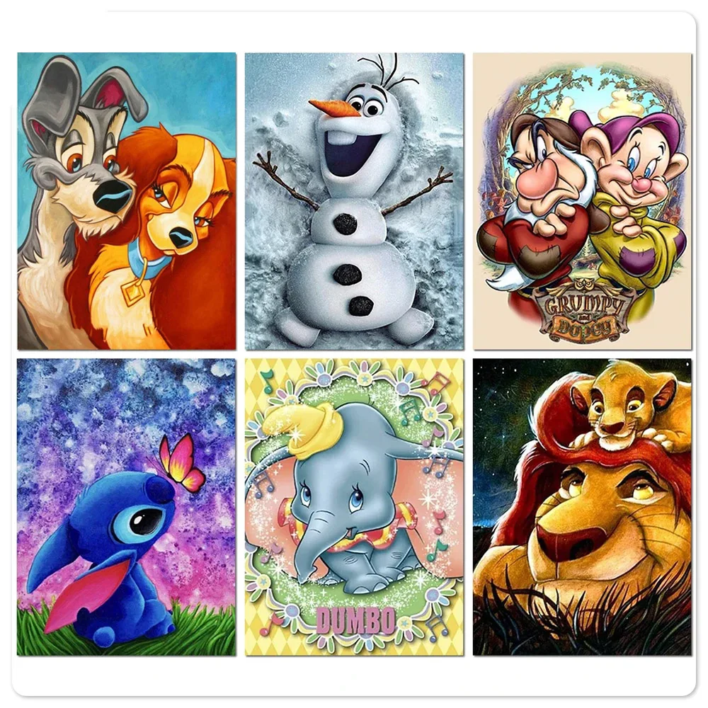 Diamant Malerei Cartoon Lilo Stich Grinsekatze Elsa Yoda Mosaik Stickerei Diy Strass Kinderzimmer Dekor Geschenk