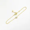 ANDYWEN 2020 Neue 925 Sterling Silber Gold Starry Sky Funkel Stern Verbunden CZ Zirkon Kette Armband Frauen Edlen Schmuck Luxus 3