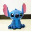 Disney Anime Stitch 18 cm Figur Rosa und Blau Sparschwein Stitch Interstellar Baby Geschenk Ornament Dekorative Kinder Spielzeug Geschenk