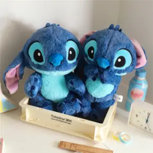 Hochwertige 100 % echte Disney 11 Arten Lilo & Stitch Stitch Angel Cartoon Plüschtier Puppe Kinder Spielzeug Geburtstag Weihnachtsgeschenk
