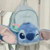 Kawaii Cartoon Stitch Rucksack Plüsch Schultasche Große Kapazität Nach Außen Tasche Mädchen Student Schultasche Geschenke Schulanfangsaison 4