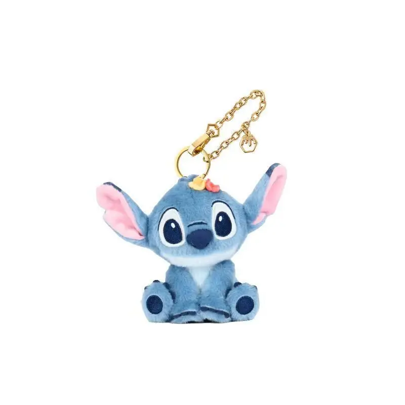 al Disney Kawaii Stitch Angie Plüschtier Schlüsselanhänger Niedlicher Stitch Angel Plüschtiere Schlüsselanhänger Kawaii Peluche Puppen Anhänger Geschenk Kinder