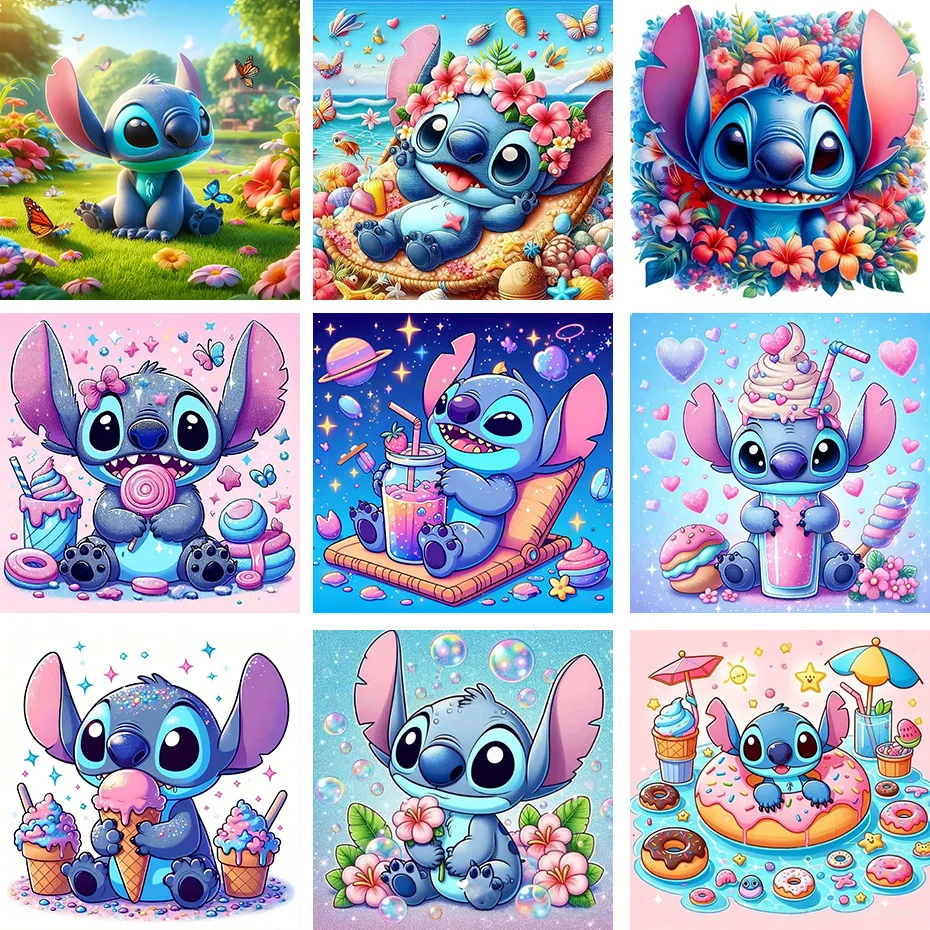 30x30 Kind Diamant Malerei Stich Halbfertiges Produkt Keine rahmenlose Kinderversion für Kinder Kunst Handwerk Projekt DIY