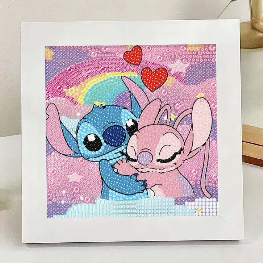 18*18cm 5D Cartoon Diamant Malerei Stich Kleben Volle Bohrer Sticken Raum Dekoration Zeichnen Handarbeit Halbzeuge