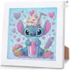 18*18cm 5D Cartoon Diamant Malerei Stich Kleben Volle Bohrer Sticken Raum Dekoration Zeichnen Handarbeit Halbzeuge