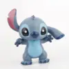 Hochwertige Stitch Hands Ears bewegliche PVC-Figur zum Sammeln, Modellspielzeug für Kinder 4