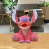 Disney Anime Stitch 18 cm Figur Rosa und Blau Sparschwein Stitch Interstellar Baby Geschenk Ornament Dekorative Kinder Spielzeug Geschenk 2
