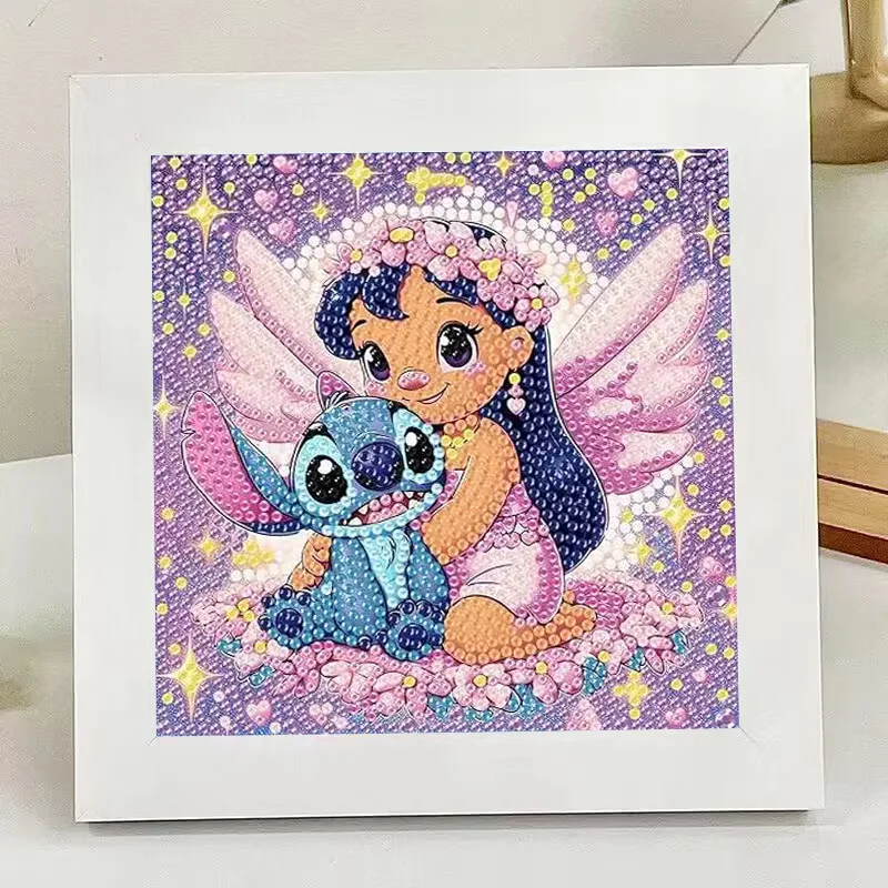 18*18cm 5D Cartoon Diamant Malerei Stich Kleben Volle Bohrer Sticken Raum Dekoration Zeichnen Handarbeit Halbzeuge 2