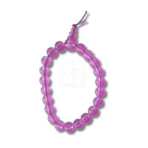 Schlichtes Elastikarmband in glänzendem Pink