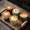 Espressotasse im japanischen Stil, grobe Keramik, Retro-Keramik, Kung-Fu-Teetasse, Teetasse für Besitzer, Büro und Zuhause, Wasserbecher 2