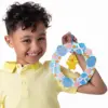 Osterkranz, Schilder, Dekorationen, DIY, Holz, Oster-Bastelsets, Ostereier, Hase, Küken, Holzaufkleber, Pom-Poms, Kulleraugen für Kinder 3