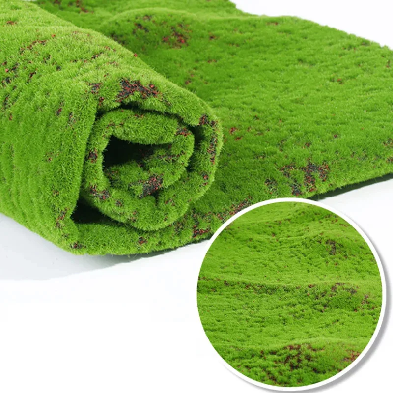 50X50cm Kunstrasen Teppich Gefälschte Moos Rasen Garten Landschaft Rasen Rolle Festival Hochzeit Dekoration Matte Teppich