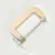 G-shaped fixing clip