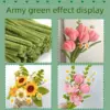 1000/pcs 30cm grüne Pfeifen reiniger Chenille Stiel einfarbige Pfeifen reiniger Set für Pfeifen reiniger DIY Kunst handwerk Dekorationen 3