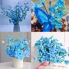 Pfeifenreiniger Blumen Bastelset, 521 Stück Pastellpfeifenreiniger DIY Chenille-Stiele Machen Sie Blumenstiele-Set mit Blumenstielen und Klebeband 6