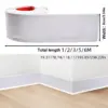 1PC 1/2/3/5/6M Selbst-klebe Gummi Sockelleiste Wasserdichte Wand Aufkleber rand Schließen Streifen Wohnzimmer Fußleiste Dekor 2