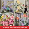 180cm künstliche Blumen Hochzeit Straße Blei Blume Wohnkultur Ehe Fenster Display Garten Hochzeit Dekoration DIY Zubehör 4