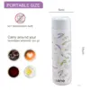 Leno 140 ml kleine Mini-Vakuumisolierte Wasserflasche, tragbar, auslaufsicher, Reisebecher, Thermoblasche für Kinder, Kinder, Frauen, Schule 6