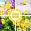 24-216PCS Ostern Gelb Mini Küken DIY Handwerk Party Geschenk Ei Home Decor Urlaub Dekoration Festliche Frühling ornament Display 4
