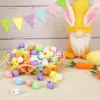 50–500 Stück Oster-Mini-Eier, dekorative Schaumstoff-gesprenkelte Pastell-Eier, Vogeleier für Korbfüller, Frühlings-Partygeschenke, Heimdekoration 2