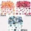 60 Stück künstliche Blumen Kopf Seide Rose gefälschte Blumen Home Decor Party Supplies Hochzeit Dekoration Handwerk Geschenke Kranz Zubehör 2