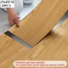 10 Stück 45 x 15 cm PVC-Bodenaufkleber selbstklebende wasserdichte verdickte Wandaufkleber Holzmaserung Boden Wohnzimmer Heimdekoration