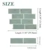 10 stücke 3d schälen und kleben Fliesen aufkleber Premium selbst klebende Backs plash wasserdichte Wanda uf kleber für Haupt dekoration 6