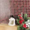 5 stücke Schälen und Aufkleben Mosaik Fliesen 3D DIY Keramik Wand Aufkleber Mehrere Farben Vinyl Tapete Für Backsplash RV Küche badezimmer 6