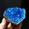 Ein atemberaubender blauer Quarzcluster |   Ein funkelndes Dekostück, perfekt für Zuhause und Büro, eine einzigartige geologische Geschenkidee. 1
