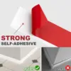 1PC 1/2/3/5/6M Selbst-klebe Gummi Sockelleiste Wasserdichte Wand Aufkleber rand Schließen Streifen Wohnzimmer Fußleiste Dekor 3