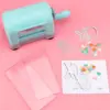 Mini-manuelle Stanzmaschine, tragbare Stanz- und Stanzmaschine für Papierprägemaschine für Kartenherstellung, Scrapbooking, DIY-Bastelwerkzeug 4