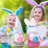 1pc Kinder Ostern Geschenke Gesichtslosen Gnome Kaninchen Puppen Hase Karotte Zwerg Plüsch Puppe Frühling Ostern Hängende Dekoration Für wohnkultur 2